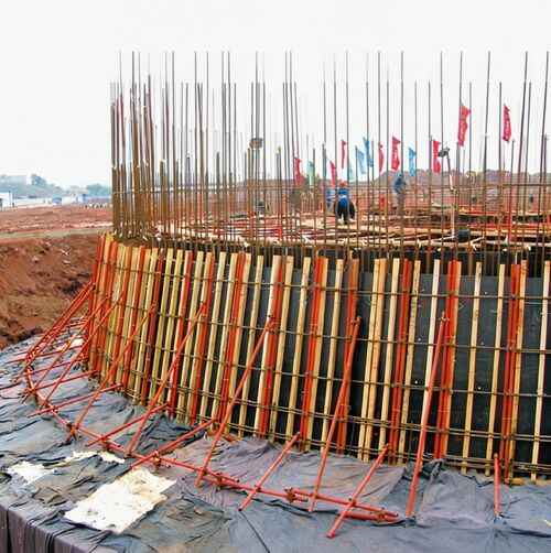 Projeto de contraplacado de construção: alta resistência e fácil instalação