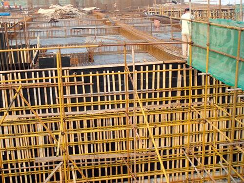 Marine Board Film Faced Plywood Withstands Harsh Coastal Concrete Construction