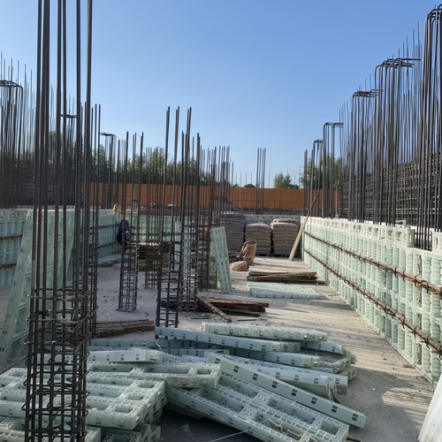 PP Plastic Formwork for Low-Rise Villa Walls and Columns
