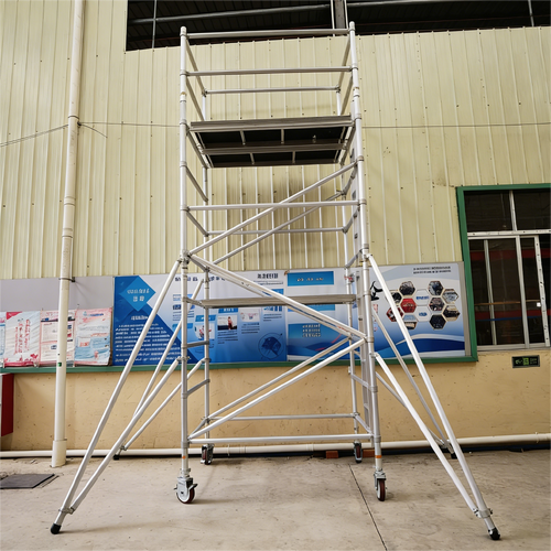 latest company news about Fast Assembly Aluminum Scaffold Tower for Ceiling Repair and Warehouse Picking
