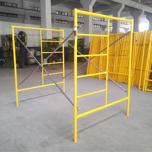 latest company news about Heavy Duty Steel Frame Scaffolding H Frame System for Real Estate Project Sale