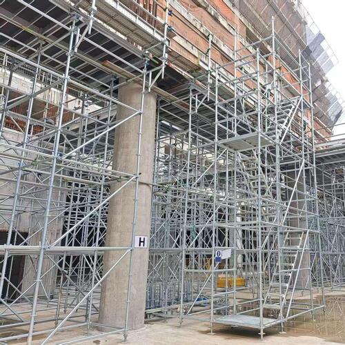 latest company blog about Ring Lock Scaffold Speeds Safe Access with Eight Point Rosette Connections