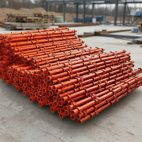 latest company news about Cuplock Scaffolding Locks Ledger Blades Into Cup Nodes With A Single Hammer