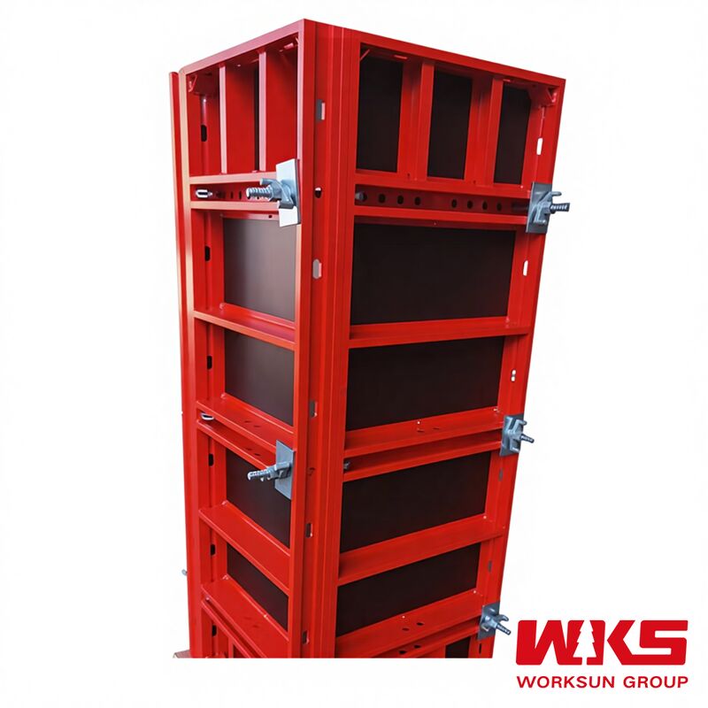 Form Work Rack System Powder Coated Aluminum Formwork for High Rise Buildings