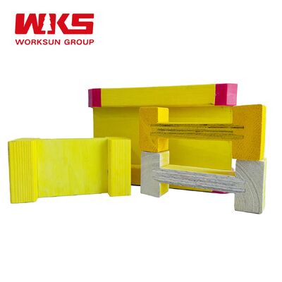 Harga yang bagus Balok Kayu Kayu Kekuatan Tinggi Anti Korosif Balok Bekisting H20 Tahan Air on line
