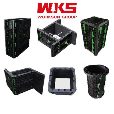 Goede prijs Hoge sterkte Plastic Formwork Panel 1200x2400mm 15mm Beton Plastic Formwork Voor Foundation online