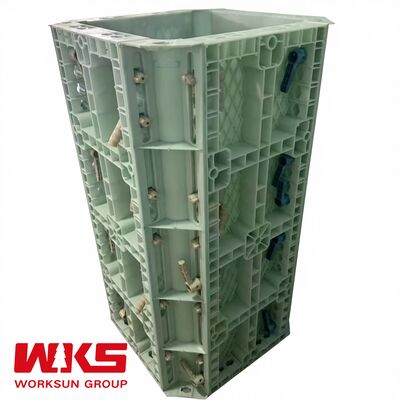 İyi bir fiyat. 1200x2400mm Plastik kalıplama levhası 18mm kalınlığı Beton sütun kalıplama hafif çevrimiçi