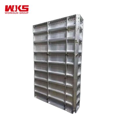 Harga yang bagus Sistem Cetakan Aluminium Efisien 1200mm Lebar Cetakan Logam Untuk Konstruksi Bangunan Tinggi on line