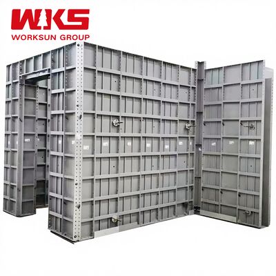 Bom preço Forro de metal prateado / cinza Sistemas de forro de concreto durável on-line