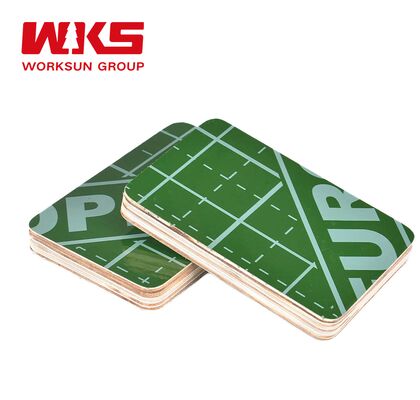 Goede prijs Herbruikbare kunststof multiplex met hoge dichtheid groene multiplexplaat 1220x2440mm online