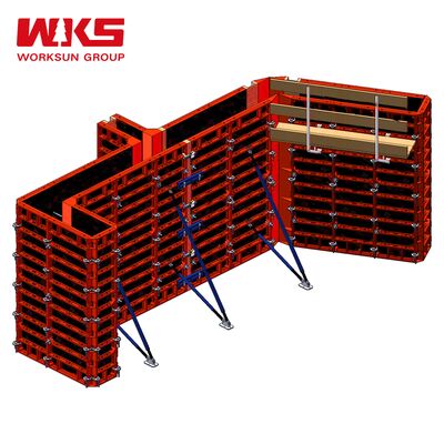 Good price Hot Dip Galvanized Custom Steel Frame Formwork For Long Service Life Project online