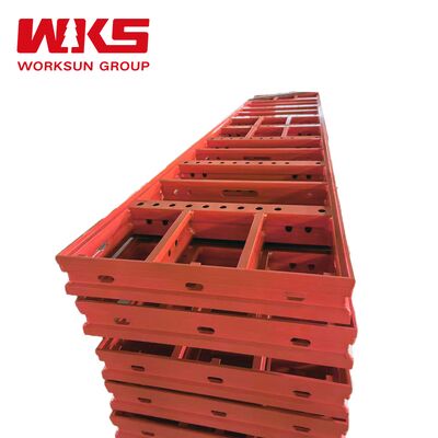 Harga yang bagus 500x2450mm Aluminium Frame Formwork Ringan Beton Column Shuttering Untuk Bangunan Perumahan on line