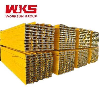 Buon prezzo 200 mm di altezza Materie mobili di legno Involucro di legno giallo Involucro di legno per lastre di cemento in linea