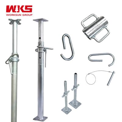 ราคาดี ปรับปรุง Telescopic Steel Prop ทนต่อการกัดกร่อน ปรับปรุง Acrow Props สามารถใช้ได้ใหม่ ออนไลน์