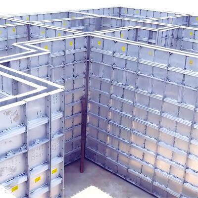 Bon prix Argent en aluminium robuste de système de coffrage/système de coffrage gris pour la construction en ligne
