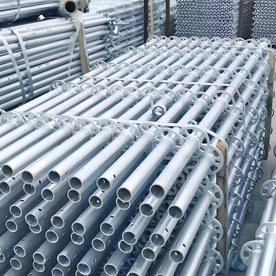 Хорошая цена Серебряные тяжелые леса Q235 Модульная система лесов высокая емкость онлайн