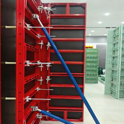 Bom preço Forro de estrutura de aço reutilizável 1200x2400mm Forro para construção de parede e laje de concreto on-line