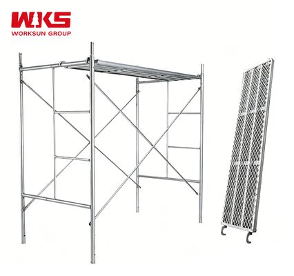 Guter Preis Stabiles Gerüstsystem Modulares Verzinktes Stahlgerüst Leichtgewicht Online