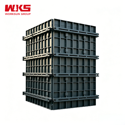 quality All Steel Panel Formwork System for Heavy Load Concrete Wall and Column factory