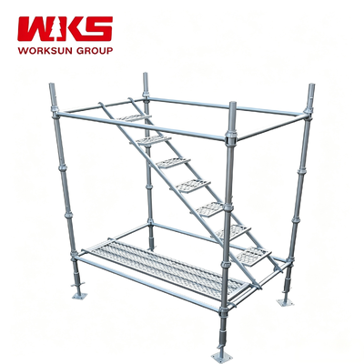 Good price 48mm Diameter Galvanized Cuplock Scaffolding Modular Steel System online
